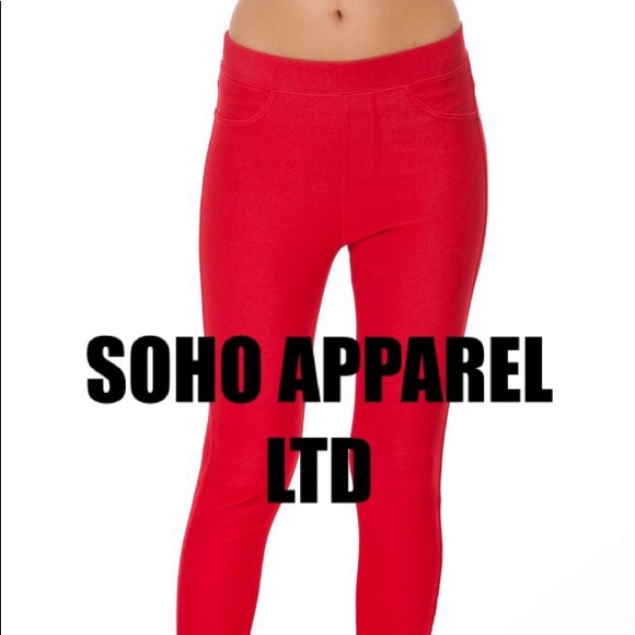 soho apparel stretch pants